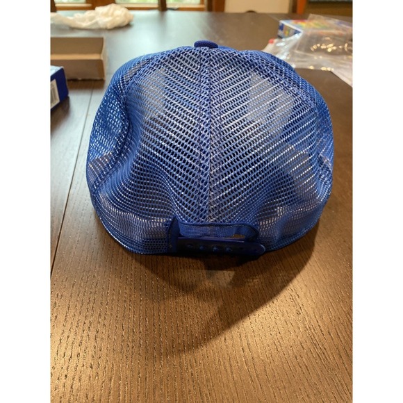 Vintage 80s ATLANTA BRAVES Embroidered ADJ Lucky Stripes snapback hat cap Rare - Picture 4 of 8